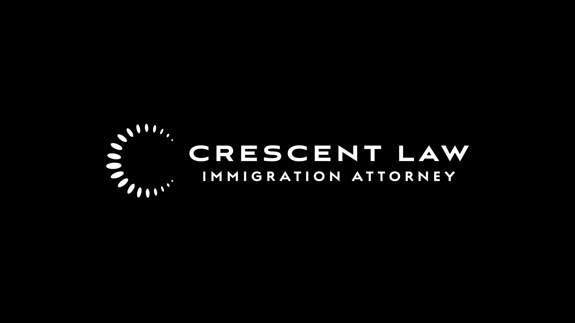 Crescent Law. Logo design and brand identity project by Green Lake Digital