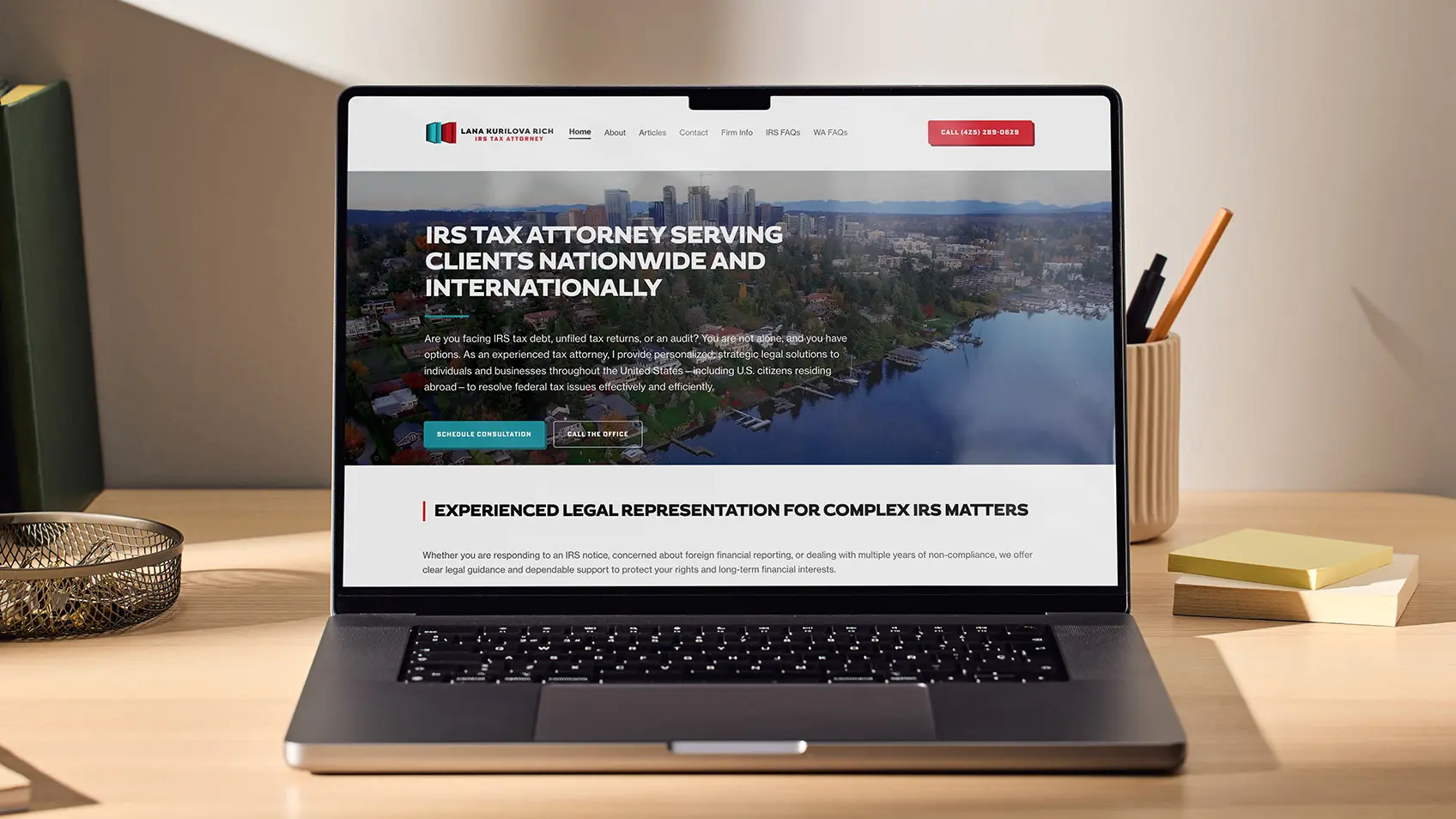 Law firm website compliance in Washington State — WSBA rules for attorney websites by Green Lake Digital